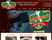 Tablet Screenshot of monterossos.com